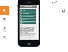 Tablet Screenshot of cheapvintage.com